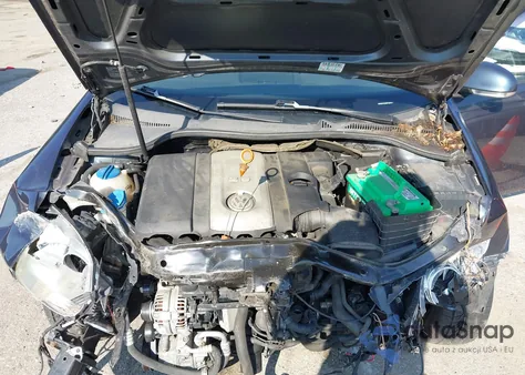 2008 Volkswagen Jetta S из США, поврежденный, VIN 3VWJZ71K28M128412